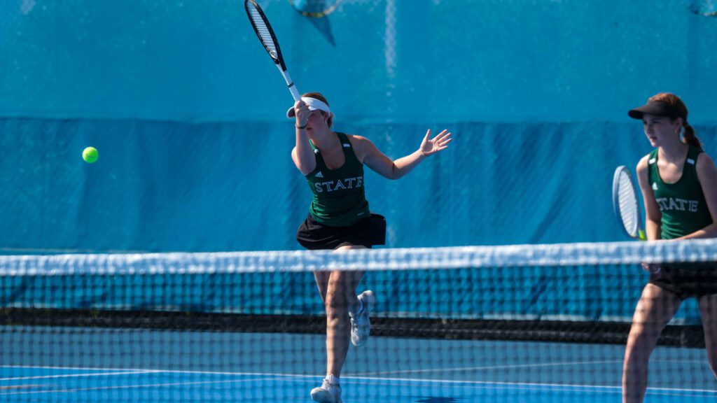 Lawrence, Free State girls tennis in quad at Rock Chalk Park-11