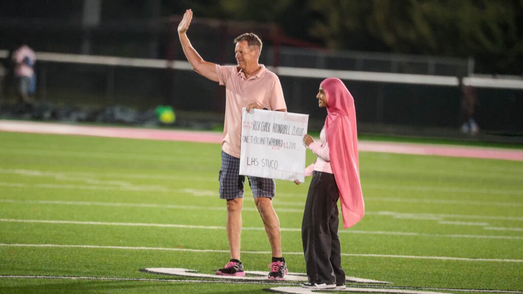Lawrence High homecoming ceremony-1