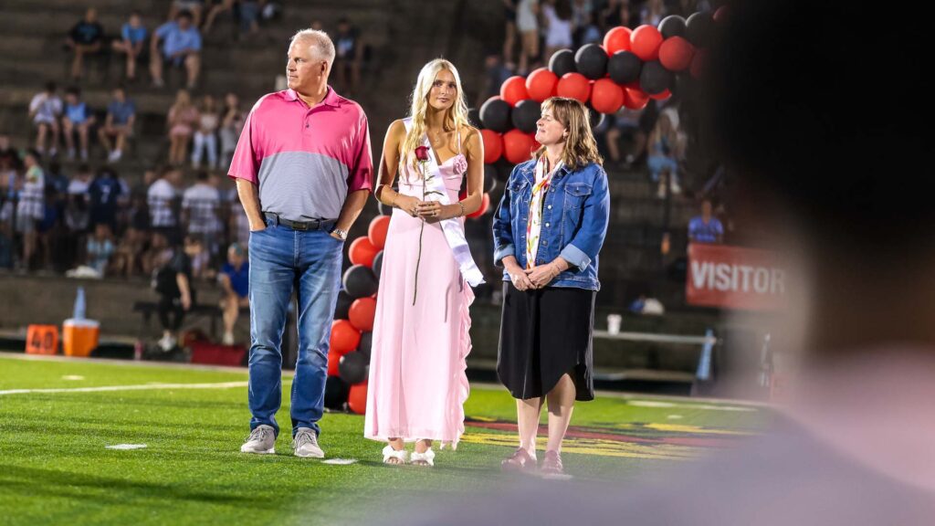 Lawrence High homecoming ceremony-11