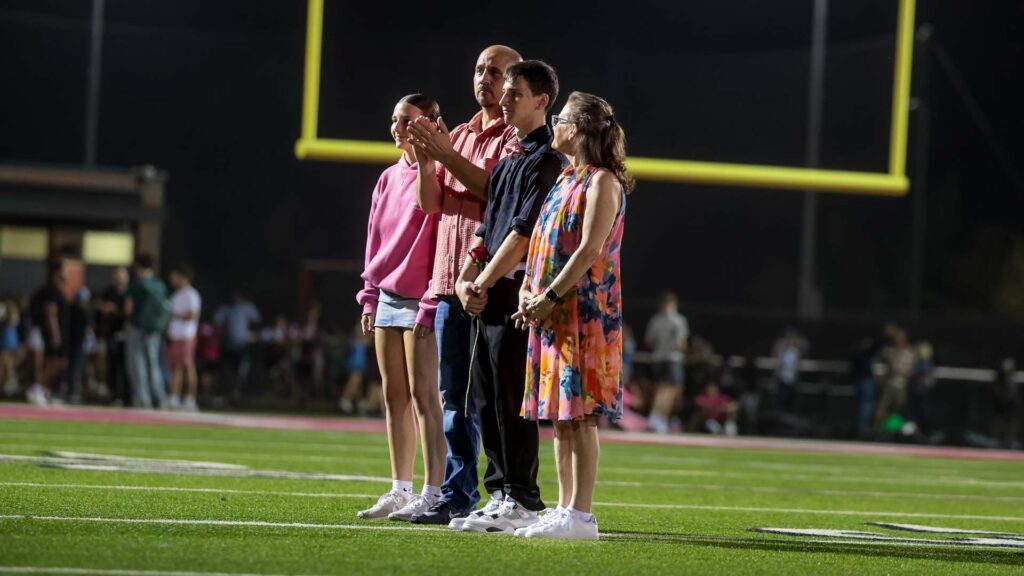 Lawrence High homecoming ceremony-16