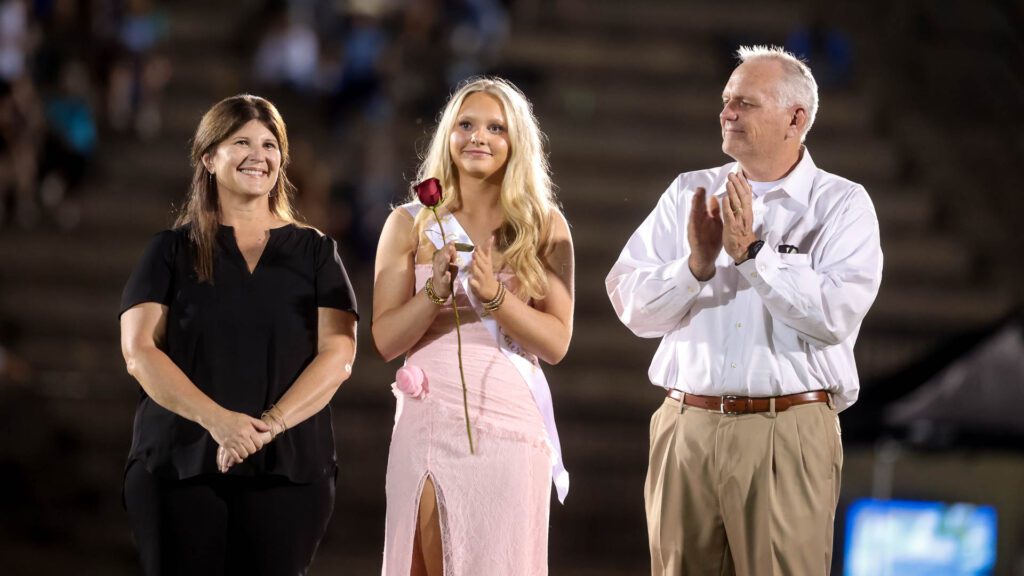 Lawrence High homecoming ceremony-21