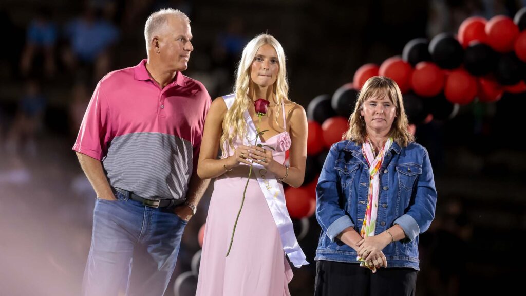 Lawrence High homecoming ceremony-22