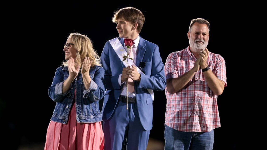 Lawrence High homecoming ceremony-24