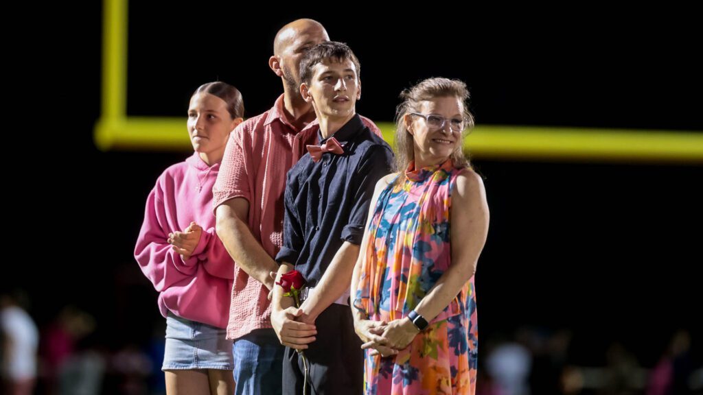 Lawrence High homecoming ceremony-28