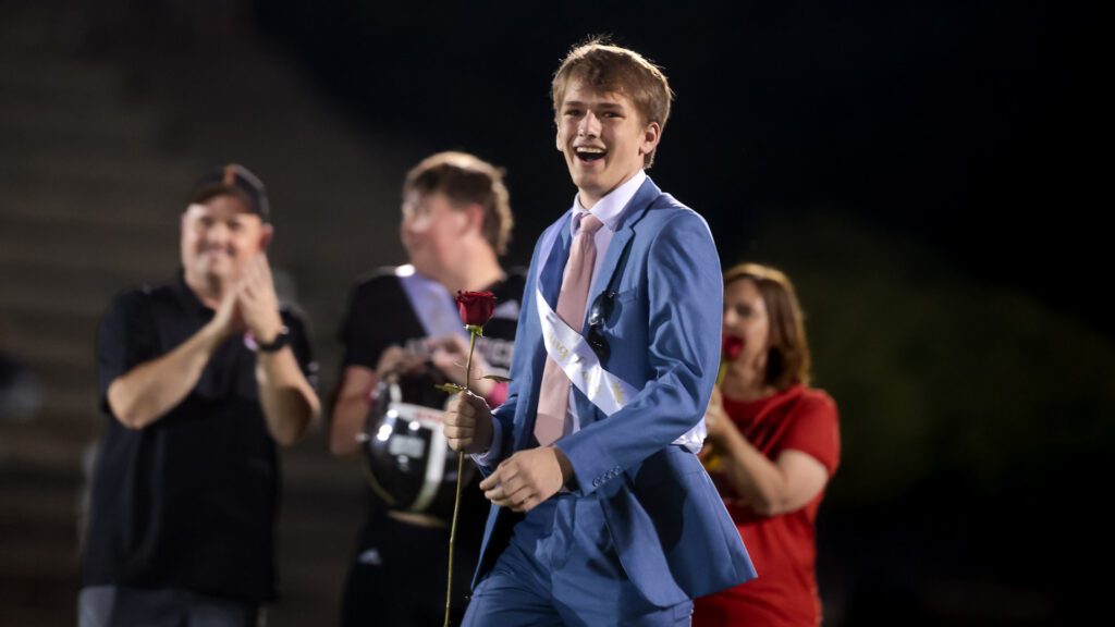 Lawrence High homecoming ceremony-36