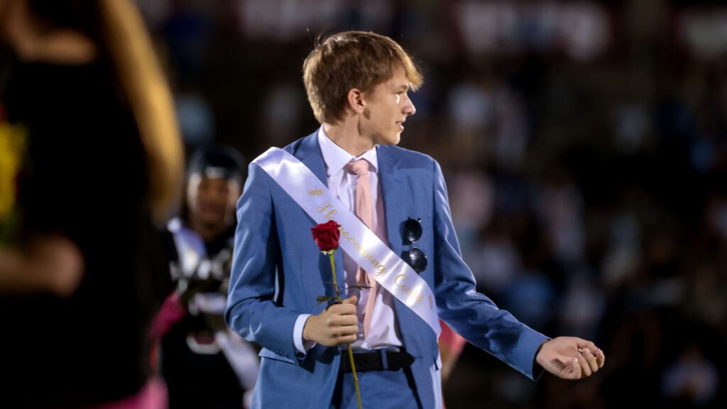 Lawrence High homecoming ceremony-38