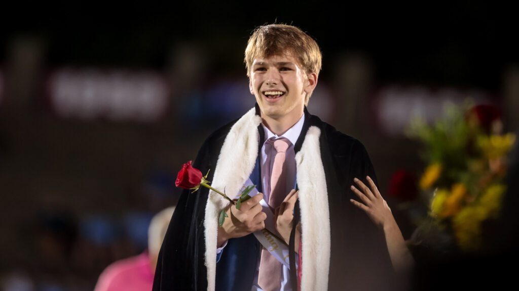 Lawrence High homecoming ceremony-41