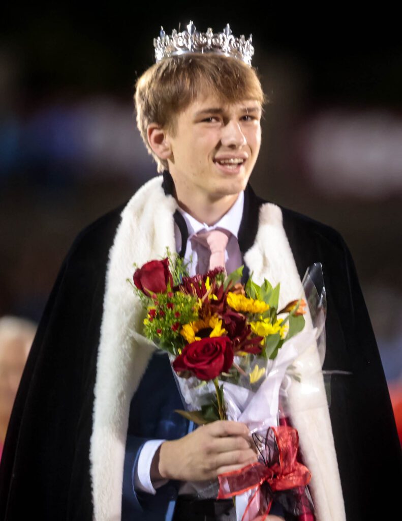 Lawrence High homecoming ceremony-60
