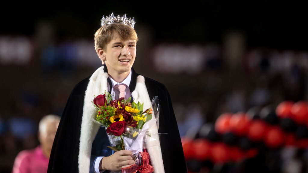 Lawrence High homecoming ceremony-61
