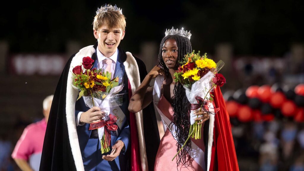 Lawrence High homecoming ceremony-68