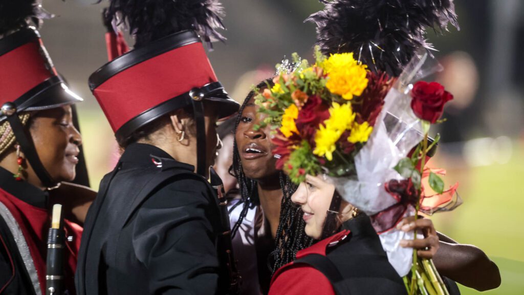 Lawrence High homecoming ceremony-71