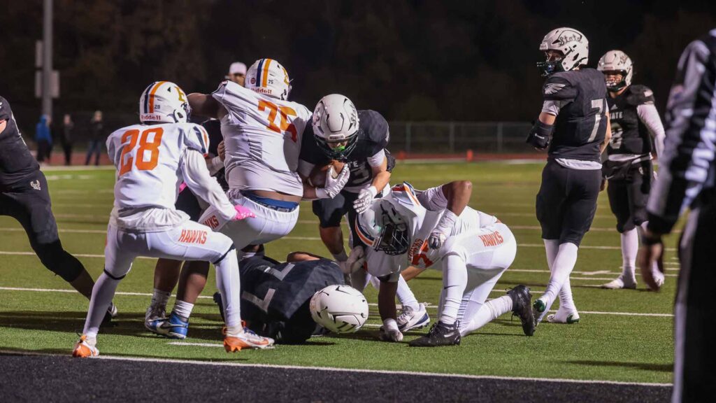 Free State football vs. Olathe East, playoff opener-29