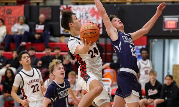 Lawrence High boys storm past St. Mary’s Academy, 53-39