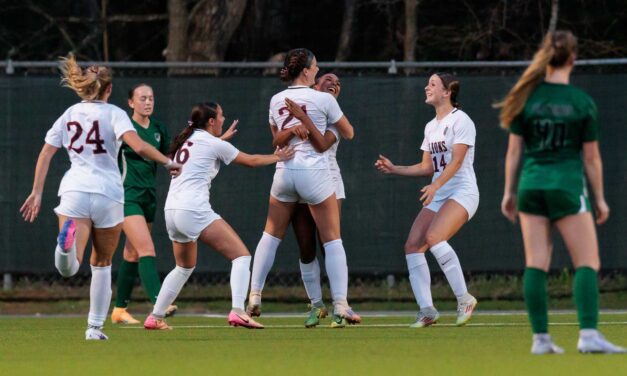 Lawrence High’s Besson delivers hat trick, helps Lions overcome early deficit to win 4-2 against Free State in City Showdown for girls soccer