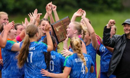 Bishop Seabury girls soccer scores early, fends off Baldwin to win 1st regional championship in program history