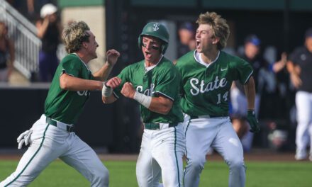 Firing Back: Free State baseball mounts multiple furious rallies in 9-8 state quarterfinal victory over Olathe Northwest