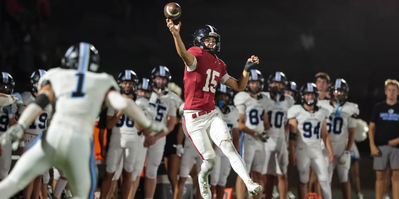 Lawrence High football makes goal-line stand to end Shawnee Mission East comeback attempt, hold on for 35-34 win