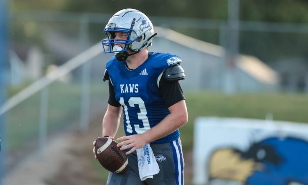 Perry-Lecompton football scores 5 straight TDs on way to 44-8 Week 2 win at home